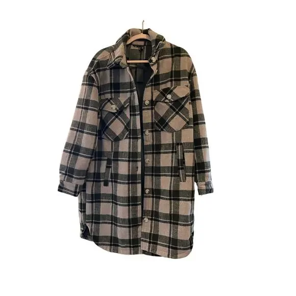 BlankNYC, Perfect Timing Shacket, NWT, Size: XL - Picture 3 of 7
